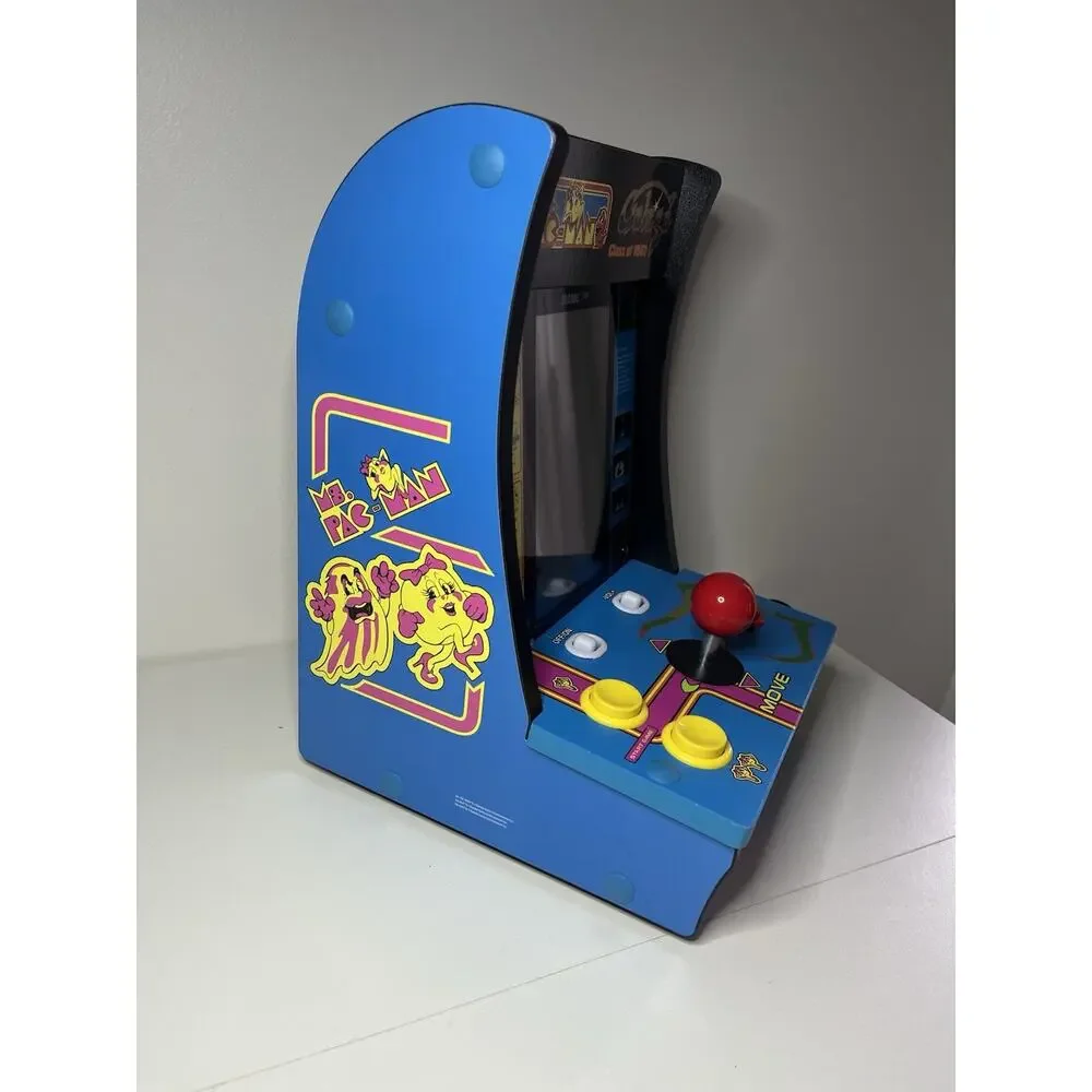 Arcade1Up Ms. Pacman Galaga Dug 81 Countercade Arcade MSP-C-402000 Works Great!